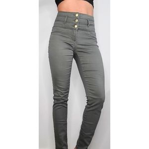 Green refuge high waisted pants size 0